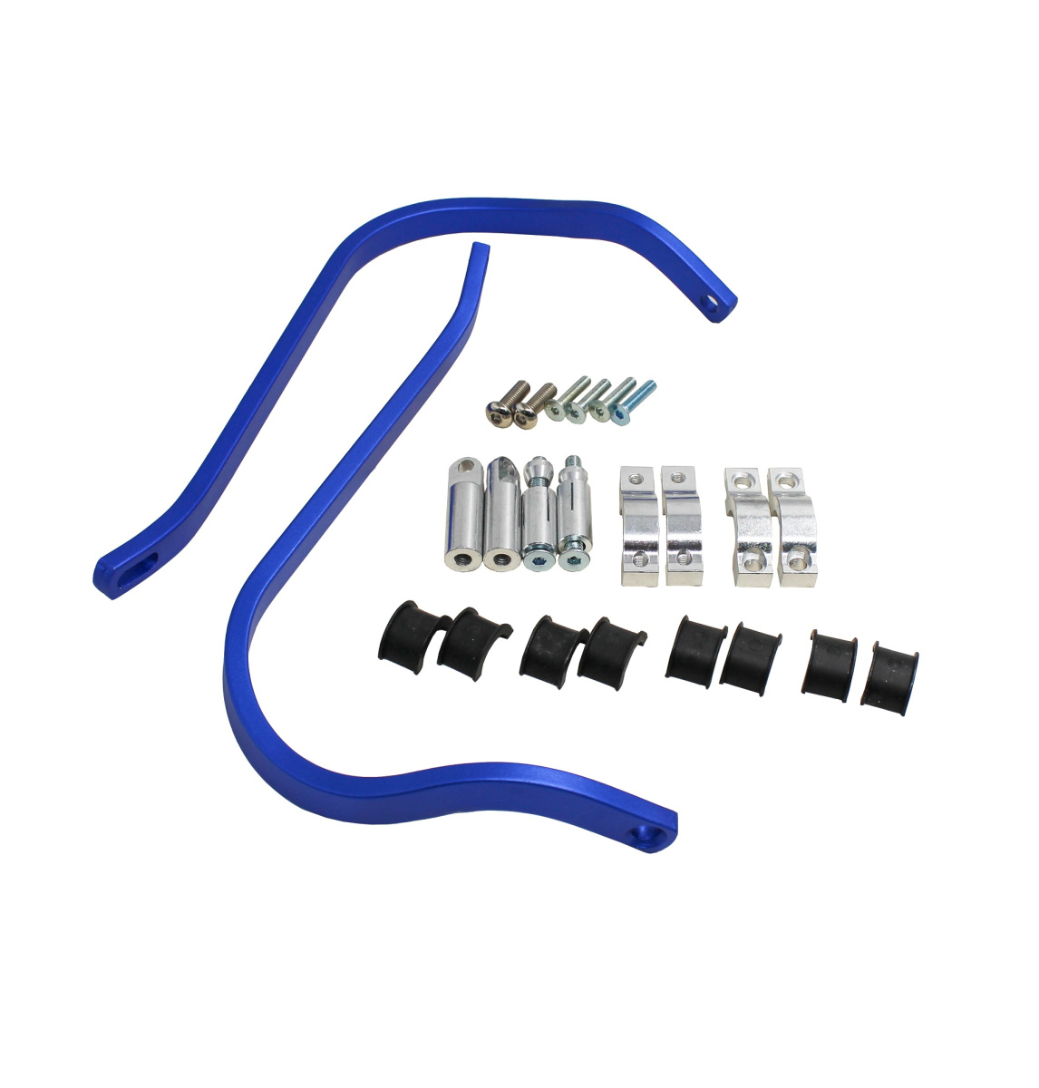 Защита рук для питбайка и эндуро мотоцикла CNC 22 мм Blue