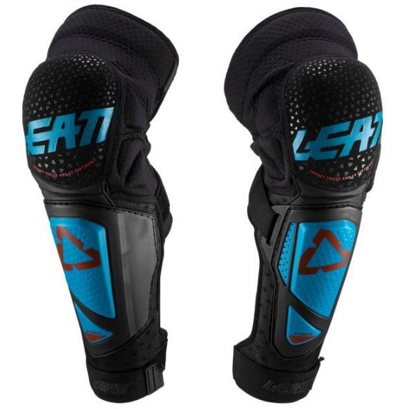 Наколенники Leatt 3DF Knee & Shin Guard Hybrid EXT Fuel/Black 