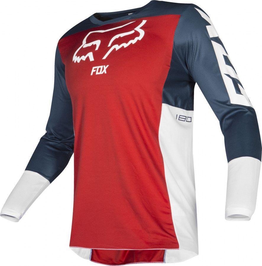 Мотоджерси Fox 180 Przm Jersey Navy/Red Мотоджерси Fox 180 Przm Jersey Navy/Red