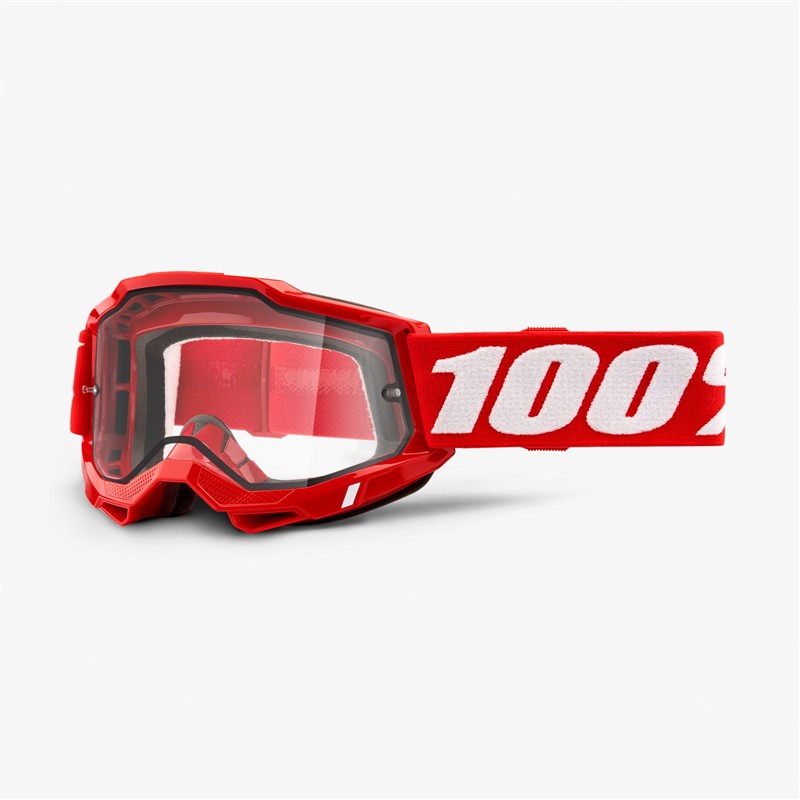 Очки 100% Accuri 2 Goggle Red / Clear Lens