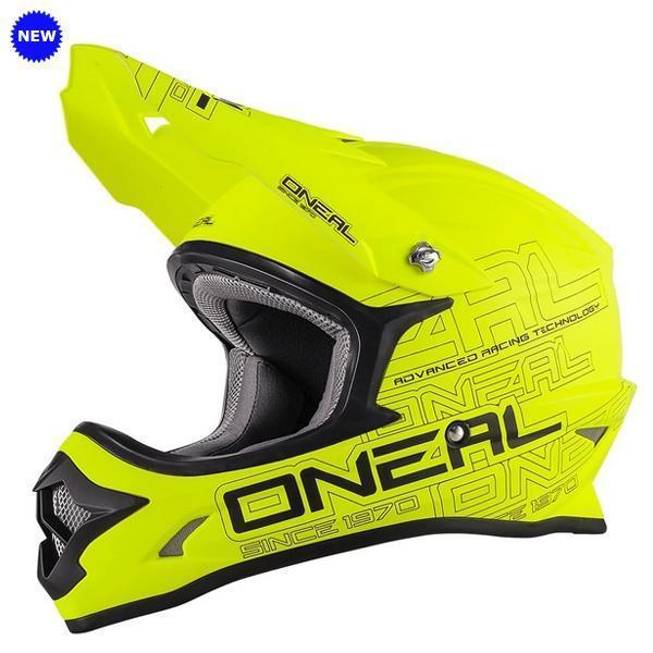 Шлем кроссовый ONEAL 3Series FLAT fluor
