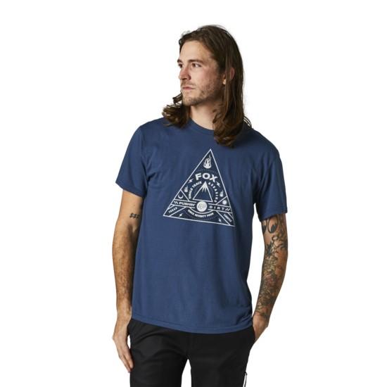 Футболка Fox Single Track SS Tee Dark Indigo Футболка Fox Single Track SS Tee Dark Indigo