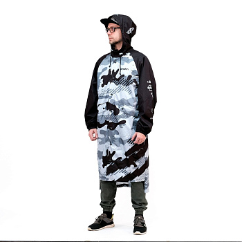 Дождевик Grom Camo серый 